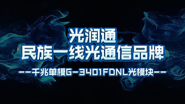 光潤(rùn)通千兆單模G-3401FDNL光模塊