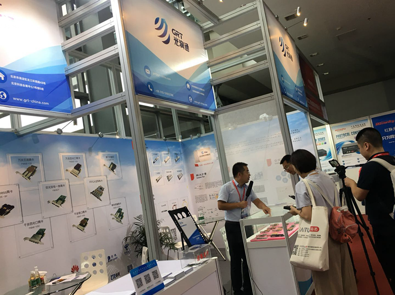 光潤通亮相CIOE2018 自主研發(fā)新品備受矚目(圖1)